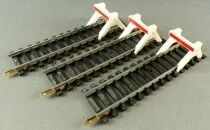 Jouef 4780 Ho 3 Rails Droits Acier Heurtoir 101 mm Neufs