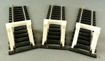 Jouef 4780 Ho 3 x Steel Straight Bumper Knocker Track 101 mm Mint