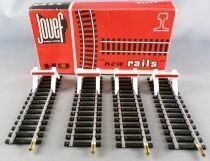 Jouef 4780 Ho 4 Rails Droits Acier Heurtoir 101 Neuf Boite mm