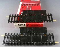 Jouef 4781 Ho 2 Rails de Commande &agrave; Distance Acier Long 123,5 mm Neuf Boite Rouge
