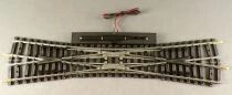 Jouef 4846 Ho Electric Double Points 14&deg; 247mm Steel Tracks Vg no Box