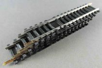 Jouef 4851 Ho 4 x Steel Straight Supply Tracks 1 cut 123,5 mm Mint Condition