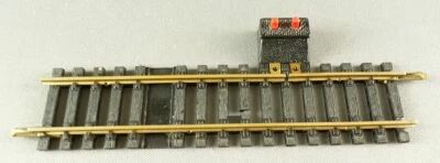 Jouef 4852 Ho 1 Rail Droit Laiton 1 Coupure avec 2 Prises 123,5 mm Neuf
