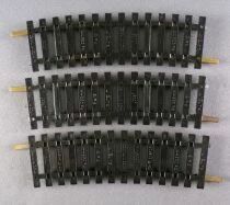 Jouef 4872 Ho 3 1/2 Rails Courbes Acier R 385mm 15° Tbe