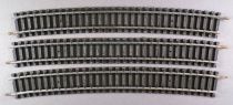 Jouef 4920 Ho 3 Rails Courbes Acier R 445 30° Tbe