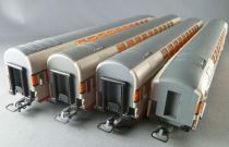 Jouef 5081 5082 5083 5084 Ho Sncf Suburban Train 4 Coach