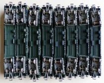 Jouef 5101 5102 5103 5104 Ho Sncf Rame 8 Voitures Modernis&eacute;es Romilly Tr&egrave;s Bon Etat sans Boite