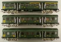 Jouef 5102 5103 5104 Ho Sncf 3 x Romilly Suburban Coach no Box