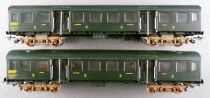 Jouef 5102 Ho Sncf 2 Voitures Modernis&eacute;es Romilly B⁹ tz 50 87 29 17 021-9 Tr&egrave;s Bon Etat sans Boite