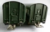 Jouef 5102 Ho Sncf 2 Voitures Modernis&eacute;es Romilly B⁹ tz 50 87 29 17 021-9 Tr&egrave;s Bon Etat sans Boite