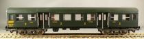 Jouef 5102 Ho Sncf Romilly Coach B9 tz 2nd Cl Near Mint in Red Box