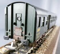 Jouef 5104 Ho Sncf Romilly Suburban Coach 2nd Class /Van B⁷Dt no Box