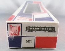 Jouef 5111 Ho Sncf Ocem Coach B9 2nd Class Green Mint in Sealed Tricolour Box