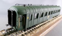 Jouef 5111 Ho Sncf Ocem Coach B9 2nd Class Green Mint in Tricolour Box