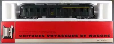 Jouef 5112 Ho Sncf Ocem Coach A3B5 1st & 2nd Class Green Mint in Box