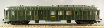 Jouef 5113 Ho Sncf Ocem Coach B4D 2nd Class/Van Green Interior Fittings NMIB