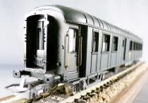 Jouef 5113 Ho Sncf Voiture Ocem Rivets Apparents 2&deg; Classe Fourgon B4D Neuf Boite Rouge