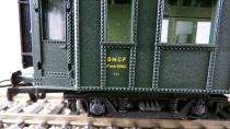 Jouef 5114 Ho Sncf Voiture Ocem R A B9 myfi 34462 2ème Classe Aménagée Détaillage Boite Rouge