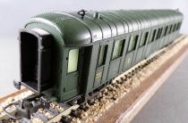 Jouef 5114 Ho Sncf Voiture Ocem R A B9 myfi 34462 2ème Classe Aménagée Détaillage Boite Rouge