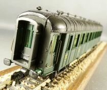 Jouef 511400 Ho Sncf Ocem Coach B9 myfi 34462 2nd Class Green Interior Fitting Profi Blue Box
