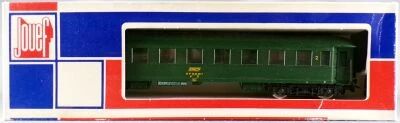 Jouef 5121 Ho Sncf Coachs N35 Drg 2nd Classe B9 Mint in Box