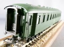 Jouef 5121 Ho Sncf Coachs N35 Drg 2nd Classe B9 Mint in Box