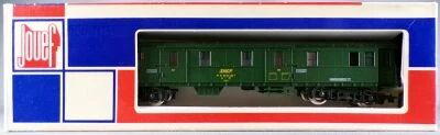 Jouef 5123 Ho Sncf Luggage Van Dmyi 18989 ex Drg Green Livery Mint in Tricolour Box