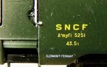 Jouef 526000 Ho Sncf Dev AO Car 1st Class A9 myfi 5251 Green Era III Blue Box