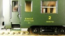 Jouef 5262 Ho Sncf Dev AO Sleeping Car 2nd Class B10c10 myfi 52142 Green Era III Blue Box 2