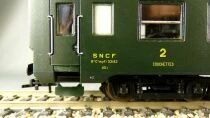 Jouef 5262 Ho Sncf Dev AO Sleeping Car 2nd Class B10c10 myfi 52142 Green Era III Blue Box