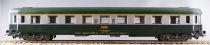 Jouef 5291 Ho Sncf Voiture Uic A9 1ère Classe Vert & Inox Boite Rouge