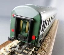 Jouef 5291 Ho Sncf Voiture Uic A9 1&egrave;re Classe Vert & Inox Boite Vitrine