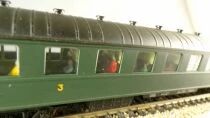 Jouef 531100 Ho Sncf Ocem Coach C5Dmyfi 44090 3rd Cl/Van Interior Fitting Figures Lighting Replacement Box