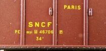 Jouef 531200 Ho Sncf Ocem Mail Coach 18,3M Pemyi 46706 Paris Blue Box