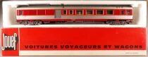 Jouef 5342 Ho Sncf Voiture Mixte 1&deg; Cl Fourgon G&eacute;n&eacute;rateur Grand Confort A4Dtux Boite Rouge