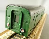 Jouef 5420 Ho Sncf Fourgon &agrave; Bagages Dqd2 mify 18777 Est Vert Eclairage sans Boite