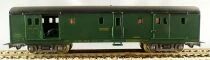 Jouef 5420 Ho Sncf Lugages Van Dqd2 mify 18777 Green Livery with Lighting Red box