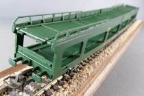 Jouef 5451 Ho Sncf Cars Transport Wagon with bogies Type DD no Box