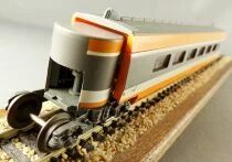 Jouef 5471 Ho Sncf Tgv Pse Car End Trailer Near Mint in Box