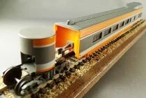 Jouef 5473 Ho Sncf Tgv Pse Sud-Est Voiture Remorque Interm&eacute;diaire Am&eacute;nag&eacute;e Proche Neuf Boite