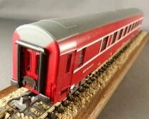 Jouef 5490 Ho Sncf Dev Type Restaurant Coach Red Livery Blue Box