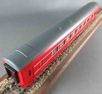 Jouef 5490 Ho Sncf Dev Type Restaurant Coach Red Livery Red Box