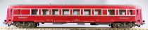 Jouef 5490 Ho Sncf Dev Type Restaurant Coach Red Livery Showcase Box
