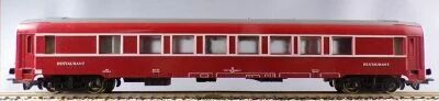 Jouef 5490 Ho Sncf Voiture Type Dev Restaurant Eclairage Livr�e Rouge