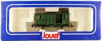 Jouef 5648 Ho Etat Type D Van N� 25161 Green Livery Blue Box