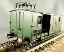 Jouef 5648 Ho Etat Type D Van N&deg; 25161 Green Livery Blue Box