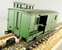 Jouef 5648 Ho Etat Type D Van N&deg; 25161 Green Livery Near Mint Blue Box