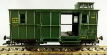 Jouef 5648 Ho Etat Type D Van N&deg; 25161 Green Livery Near Mint Blue Box