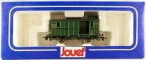 Jouef 5648 Ho R&eacute;seau Etat Fourgon &agrave; Gu&eacute;rite Type D 25161 Livr&eacute;e Vert Boite Bleue