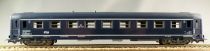 Jouef 5706 Ho Ns UIC Y Type A3B6 Coach N° AB 7351 Blue Livery MIB